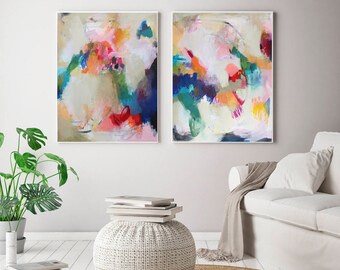 Abstract paintings | Etsy