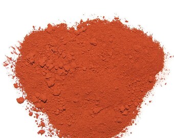 ON SALE!! Burnt Sienna Pigment Powder for Artist Paints, Tempera Paints, Ink, Stamp Pads and other Craft Projects