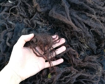 raw wool herdwick, raw fleece herdwick, raw wool fleece, herdwick raw fibre, raw fleece for spinning, weaving fibre, black herdwick British