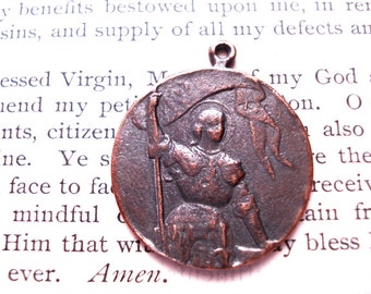 St. Joan of Arc - Religious Medal - Catholic Medal - Vintage Replica - Made in the USA