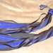 Custom pair of finger flogger's with buffalo and blue suede