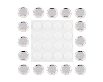Blank Photo 8mm exterior 6mm interior Round Floating Charm