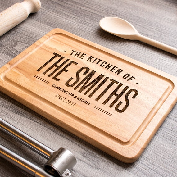 Custom Cutting Board Personalised Chopping Board