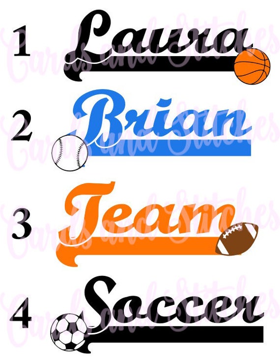 Sports Balls Decal Vinyl Decal Custom Sports Decal Yeti