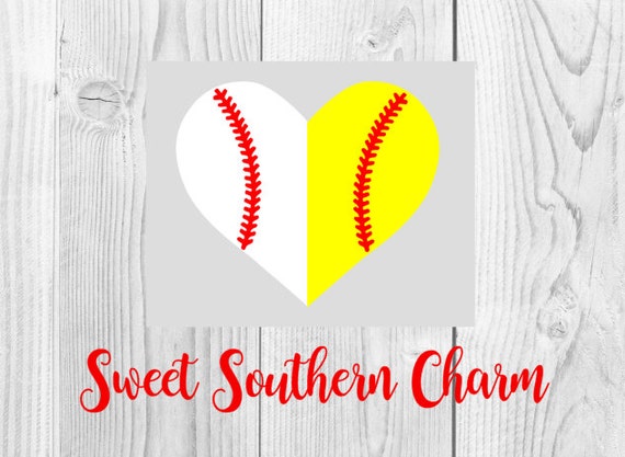 Download baseball svg file softball svg file baseball heart svg