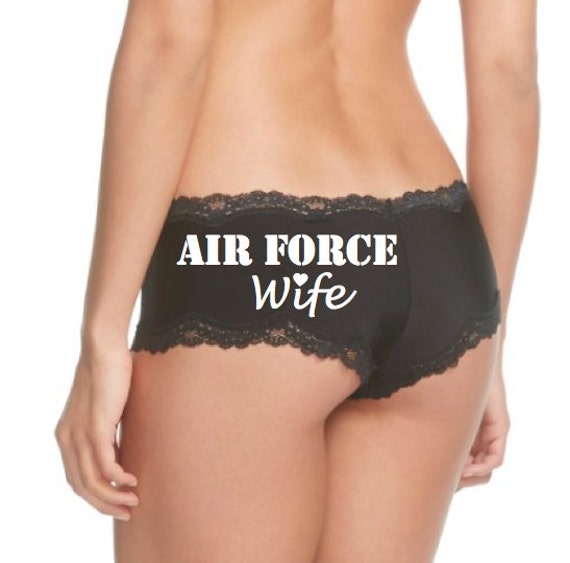 Air Force Wife Panties FAST SHIPPING Air Force Girlfriend / Air Force Bride / Military Wife / Military Bride / Military Underwear