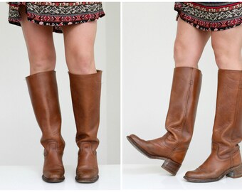1970s Frye Campus Boots // Size 6-1/2 (6.5) to 7