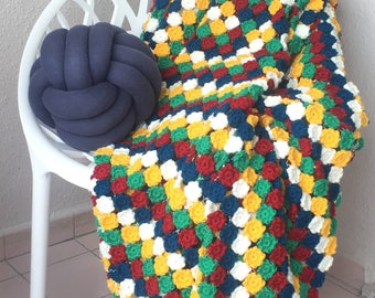Bohemian crochet bedcover, bedspread,bedcover, throw blanket , bohem bedcover , handcrochet bedcover
