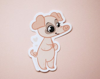 Piggy Sticker