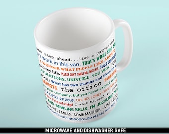 Coffee Mug The Office TV Show Funny Quotes Mug