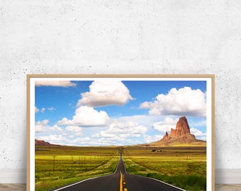 Agathla Peak - Monument Valley SP, Landscape Photo Art, Home Decor, Desert