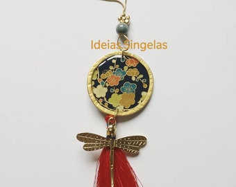 Dragonfly Oriental Garden Necklace