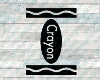 Crayon SVG, DXF, EPS, Studio 3, Png