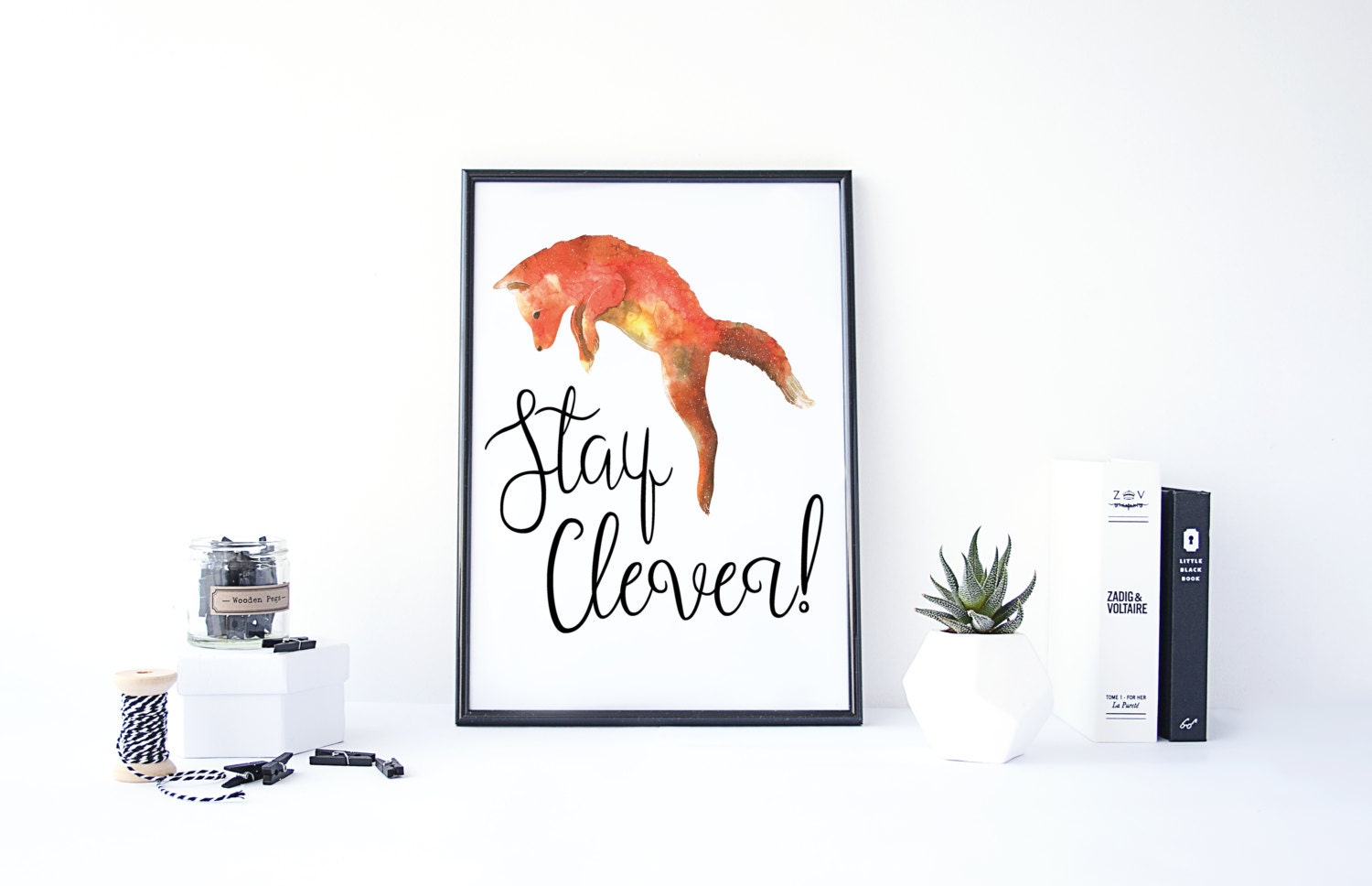 stay-clever-fox-print-nursery-fox-decor-kids-quotes-print