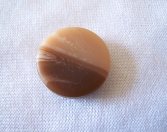 Button making, beige - Brown, 20 mm (Bo 270615)