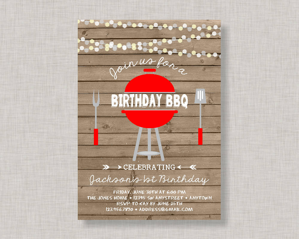 bbq birthday party invitation bbq party invitation wording bbq