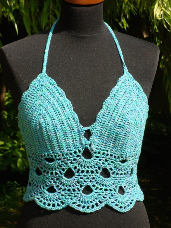 Women Bikini Crochet Bikini Sexy Backless Crochet Bikini