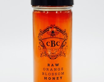 Raw Orange Blossom Honey 12oz