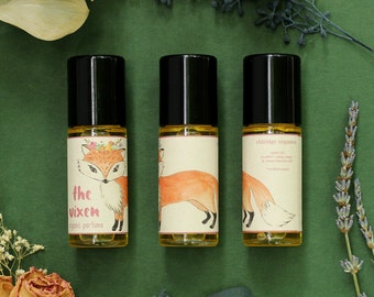 The Vixen Perfume Oil - Organic Perfume - Vegan Perfume