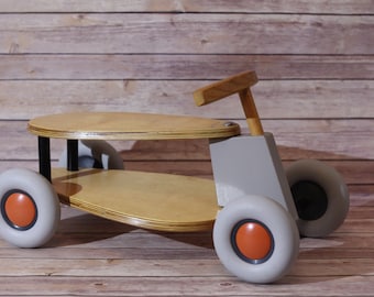 Sirch SIBIs Flix Birch Wood Ride-on Children's Push Car Toy Made in Germany