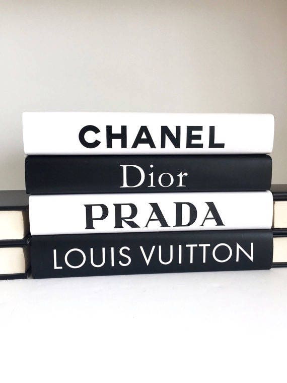 Designer Books Decor Fashion Designer Inspired Books Set Fashion Art Book Set 1 Designer Books Decor Fashion Designer Inspired Books Set Fashion Art Book Set 1
