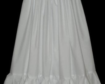 Childrens Plain Cotton Petticoat - Made to Measure