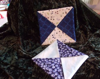 BlueBerry Potholder and Strawberry Potholders