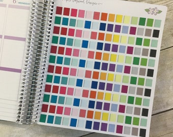 Spiral Bound Planner/Notebook Stickers