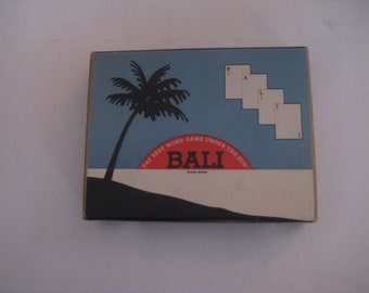 Vintage BALI CARD GAME***Word Game***1954***Excellent Condition***