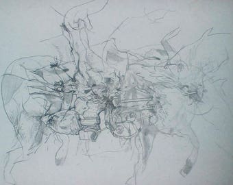 Original Abstract Drawing ~Pencil