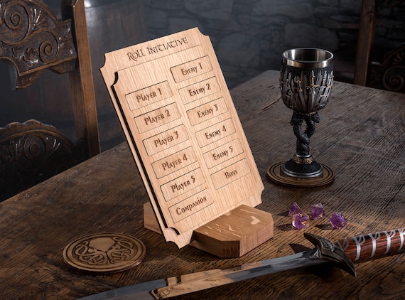 Initiative Tracker DnD Pathfinder Tabletop Games Geek