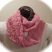 MOTHERSDAY Hand-Crocheted Moebius Ring Cowl/Scarf in SilkWool