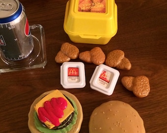 Fisher Price McDonalds Chicken Nuggets and Hamburger
