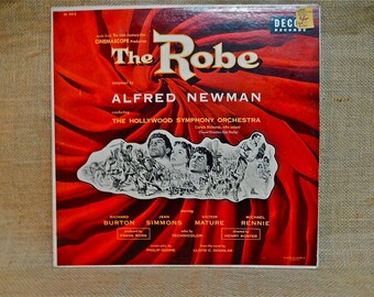 THE ROBE - Original Motion Picture Soundtrack - 1953 Vintage Vinyl Record Album