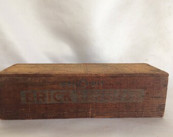 Vintage Wooden Mel-O-Bit Cheese Box