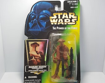 Star Wars Power Of The Force Momaw Nadon Hammerhead Action Figure - Kenner 1996