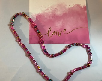 Multi colored necklace