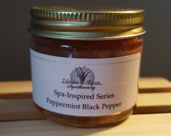 Peppermint Black Pepper scrub
