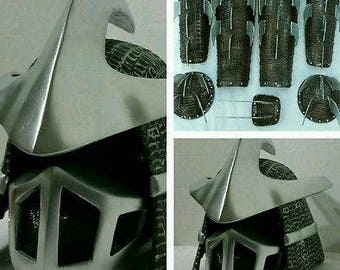 TMNT Shredder Cosplay costume prop Helmet and Armor Teenage Mutant Ninja Turtles