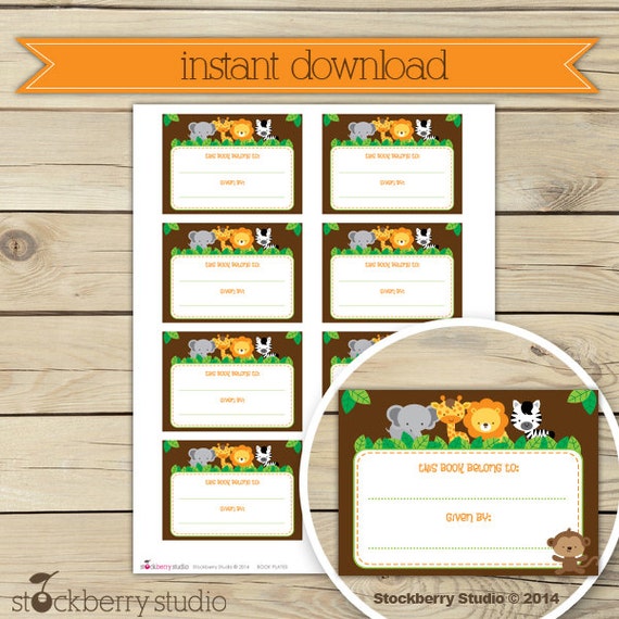 baby bookplates