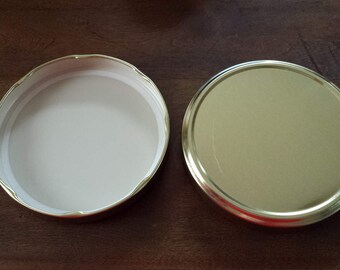 NEW! Set of 6 Metal Replacement Lids 1 Gallon Jar Lug 110 Pickle Olive Recycling Pantry