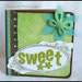 Sweet - handmade card