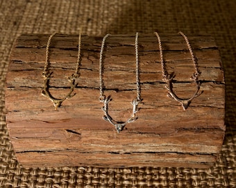 Deer Antler Necklace