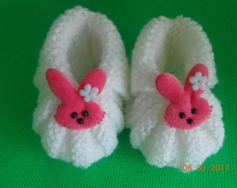 0/3 month baby bunny slippers