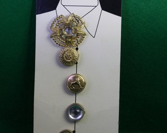 Vintage 1970's NONY New York #2014 Button Covers NOS