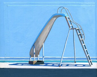 Slide - 12x12 - limited edition print 78/100