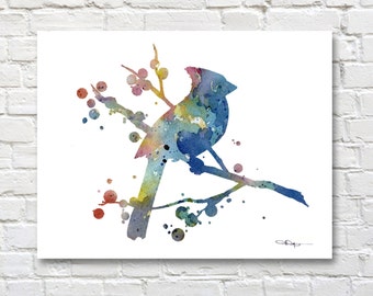 Abstract Bird Art 