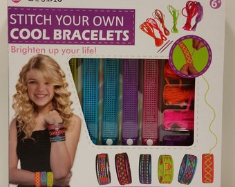 i-Studio "Stitch Your Own Cool Bracelets" Kit for ages 6+