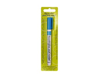 Turquoise Blue Glass Paint Marker Pen - Embellishments Painting Craft Supplies