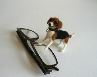 Needlefelted dog's miniature 1:12 scale/Dog miniatures/ Dollhouse miniatures/ OOAK/Custom Miniature Sculpture of your dog - pet